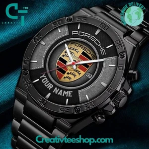 Porsche Racing Edelstahl Uhr - Bild 1 von 4