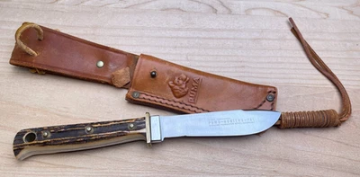 Puma 6397 Hunters-Pal Pumaster-Steel-Germany Knife W/Sheath (1972) - Rare Nice - Image 1 of 4