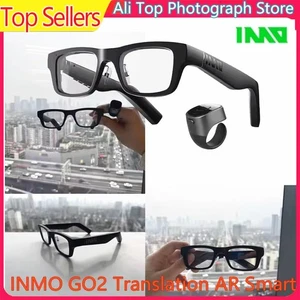 INMO GO 2 Gafas Inteligentes AR Real Inalámbricas Ultra Ligeras Asistente de IA Traductor - Imagen 1 de 14