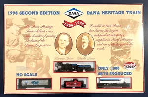 Model Power 1998 Second Edition Dana Heritage Train Set - Factory Sealed - Picture 1 of 6