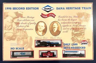 Model Power 1998 Second Edition Dana Heritage Train Set - Factory Sealed - Image 1 of 4