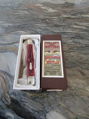 Schatt & Morgan 1 of 600 3 Blade Bone 043448 Carpenters Whittler 2004 - Image 1 of 4