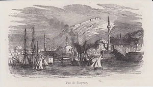 1876 -- VUE DE SMYRNE TURQUIE 3J546 - Foto 1 di 1