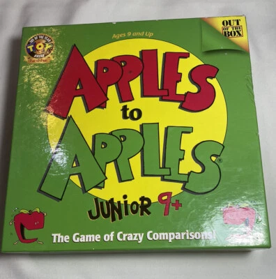 Apples To Apples Junior The Game Of Crazy Comparisons 4 Player’s!! No Manual. - Image 1 of 4