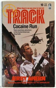Cocaine Run, Track 10 by Jerry Ahern 1985 Gold Eagle Paperback - Picture 1 of 1