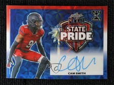2023 Leaf Metal State Pride 1/1 Cam Smith #SP-CS1 Rookie Auto RC 4z8