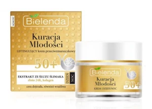BIELENDA YOUTH TREATMENT ANTIWRINKLE LIFTING FACE CREAM 50+ GOLD & SNAIL - Picture 1 of 1
