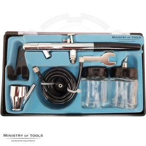 Professional 0.3mm Dual Action Airbrush Art Paint Spray Gun Gravity Needle Kit - Bild 1 von 6