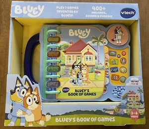 NEU! VTech Bluey’s Book of Games Interaktives Rollenspielbuch für Vorschulkinder - Bild 1 von 12
