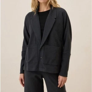 Pact Women's Organic Cotton Airplane Relaxed Blazer S Minimalist Contemporary - Bild 1 von 10
