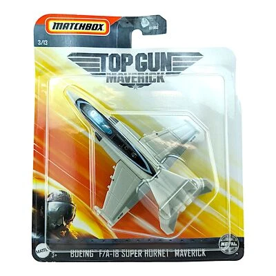 Matchbox Sky Busters Top Gun Maverick's Boeing F/A-18 Super Hornet jet plane