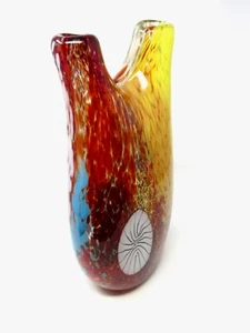 Huge 40cm 20th Century Murano Art Glass Vase Private Collection 4.3kg - Picture 1 of 15