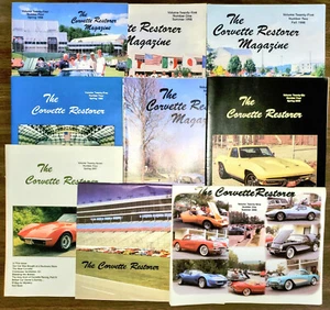 The Corvette Restorer, 9 issues, Nat'l Corvette Restorers Soc, 1998-2002 - Picture 1 of 1