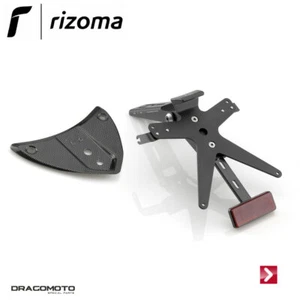 BMW S 1000 RR 2015-2016 Kit Porta targa Fox RIZOMA PT704B Nero - Picture 1 of 3