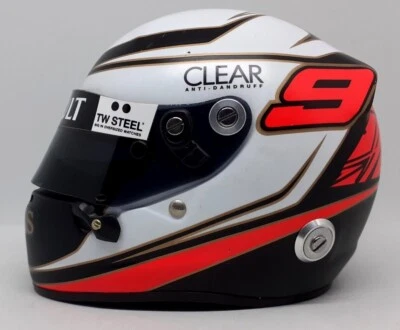 CASCO  helmet casque 1/2 SCALE KIMI RAIKKONEN LOTUS RENAULT F1 2012 - Immagine 1 di 4