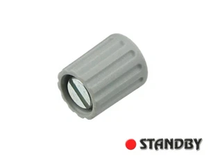 2pcs Classic collet knob ø 9 mm matt gray, ELMA 020-1115, Shaft 3mm, ROHS - Imagen 1 de 3