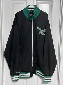 Mitchell & Ness Throwback Philadelphia Eagles schwarz Unijacke Herren 5XL - Bild 1 von 20