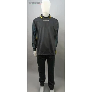 Fußball Torwarttrikot Diadora Football Outline schwarz ORIGINAL VINTAGE 90 - Bild 1 von 12