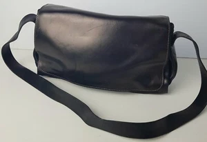 MONTINI Leather Shoulder Bag Bronze/Brown Made in Italy L30cm Vgc - Picture 1 of 15