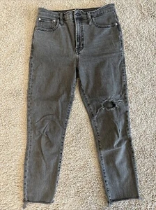 Madewell Jeans Womens Size 27 The Perfect Vintage; Raw Hem - Picture 1 of 13