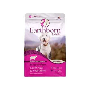 Earthborn Holistic Meadow Feast Lamb Grain-Free Natural Dry Dog Food, 25 lb - Picture 1 of 3