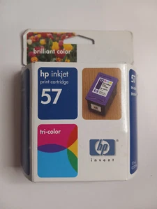 HP57 Tri-Color Ink Cartridge NEW Old Stock Never Opened EXP 9/04 - Picture 1 of 2