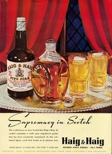1938 Haig & Haig Blended Scots Whiskey Supreme in Scotch 86.8 Vintage Print Ad - Picture 1 of 8