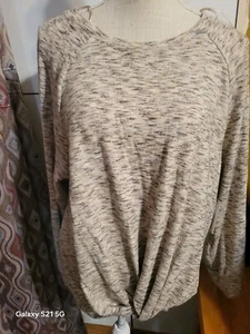Womens Beige Xxl Time&tru Blouse - Picture 1 of 3