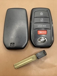 MINT UNLOCKED OEM 2022 2025 TOYOTA SMART KEYLESS REMOTE FOB HYQ14FBW 4 BUTTON - Picture 1 of 7