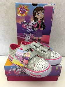 Skechers 10600N SLHP Mädchen Kleinkind SHUFFLES - STARLIGHT STYLE Sneaker - Bild 1 von 9