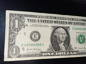 RADAR REPEATER EINDOLLARNOTE 2017 Serie A 40884088 - Bild 1 von 10