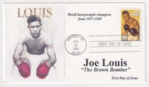 Heavyweight Boxing Champion JOE LOUIS Stamp Colton FDC C7878 - Picture 1 of 1