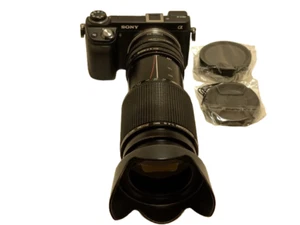 Sony E-mount adapted VIVITAR ( Komine) 80-200 mm F/4.5 Telephoto Zoom Lens. - Picture 1 of 12
