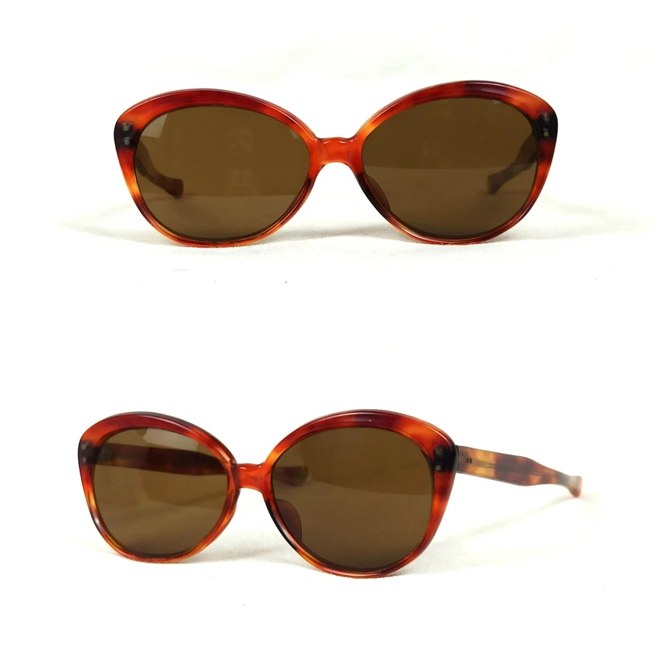 Vintage Cat Eye Sunglasses 50s Paris Design Very Rare Party Browny Shades NOS - Image 1 of 4