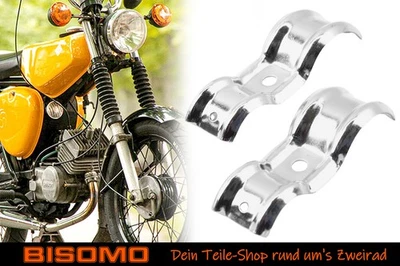 2x Schelle Zündspule verzinkt Halterung Spulenbefestigung Simson S50 S51 S70 SR4 - Bild 1 von 4