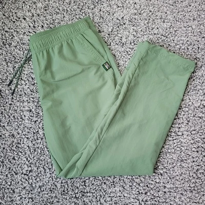 L.L. Bean large sage green hiking pants drawstring gorpcore outdoors utility - Image 1 of 4