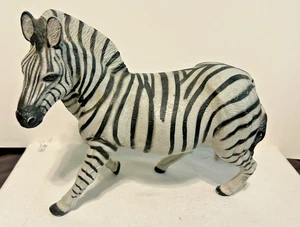 FIGURA ANIMAL GRANDE CEBRA VINTAGE (SERIE SALVAJE DE ÁFRICA) - Imagen 1 de 6