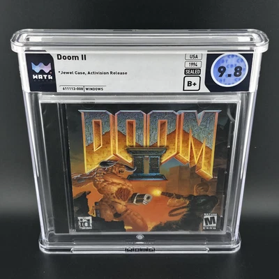 Doom II, WATA 9.8 B+ / ~VGA 95 GOLD - Image 1 of 4