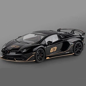 1:18 Lamborghini Aventador SVJ 63 Diecast Auto Modell Sound Licht Simulation Geschenk - Bild 1 von 26