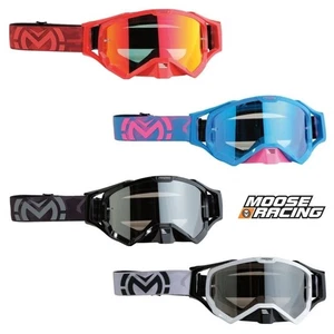 Moose Racing XCR MX Motocross Offroad ATV Goggles - Pick Color - Picture 1 of 9