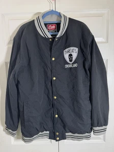 Crooks & Castles Heavyweights Threats Crookland Mens varsity jacket Size 3XL - Picture 1 of 7