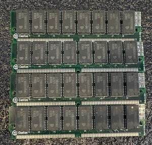 4 x 16MB 4Mx36 EDO 72-Pin Non-Parity 70ns SIMM 64MB Apple Mac PC *TESTED* - Picture 1 of 3