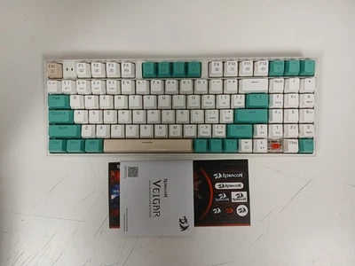Redragon K643 Veigar 94-Key Mechanical Gaming Keyboard With Red Switches  *READ* - Image 1 of 4