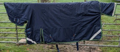 Premier Equine 450g Combo Turnout 6'9" Navy - Image 1 of 4