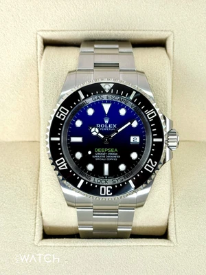 NUEVO 2025 Rolex Deepsea “James Cameron” 44 mm 136660 acero inoxidable esfera azul Foto 1 de 4