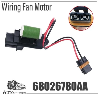 Resistencia del soplador de aire acondicionado para Jeep Wrangler 2008 2009 2010 2011 2012 Foto 1 de 4