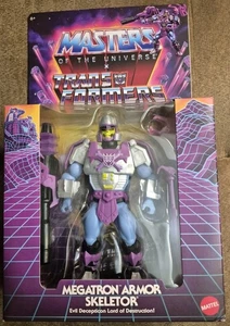 MOTU TRANSFORMERS MEGATRON ARMOR SKELETOR ACTION FIGURE  - Picture 1 of 2