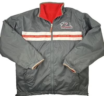 Holden Racing Team Reversible Jacket HRT Red Grey Size Large  - Image 1 of 4