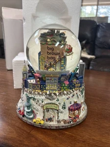 Bloomingdales große braune Tasche NYC Schneekugel sehr schön - Bild 1 von 6
