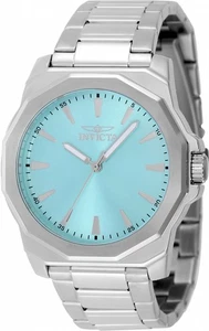 Invicta Men's 48912 Speedway Quartz 3 Hand Tiffany Blue Dial Watch - Picture 1 of 2